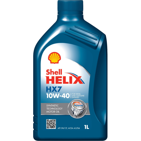 Олива моторна SHELL Helix HX7 10W-40, 1л