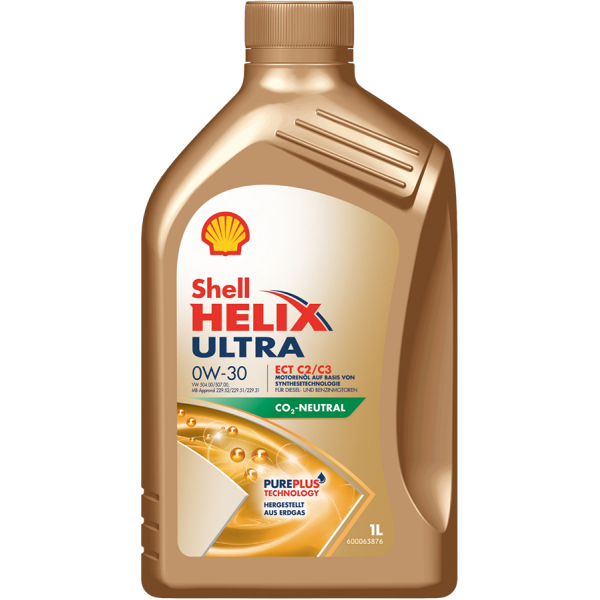 Олива моторна SHELL Helix Ultra ECT C2/C3 0W-30, 1л