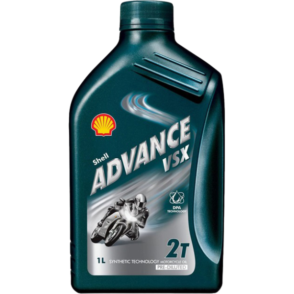 Олива д/мототехніки SHELL Advance VSX 2T