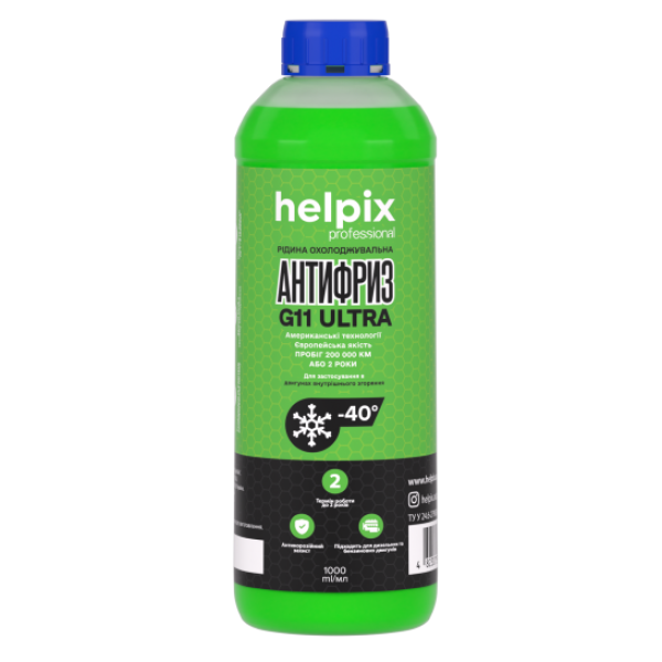 Антифриз G11 Helpix зелений 1 л