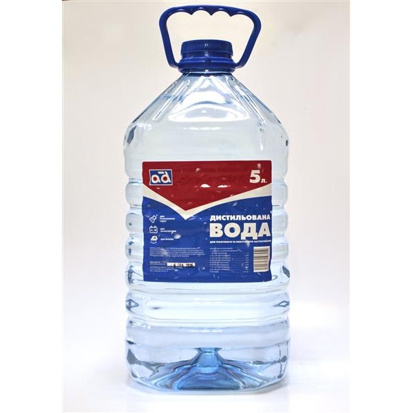 Вода дистильована 5л